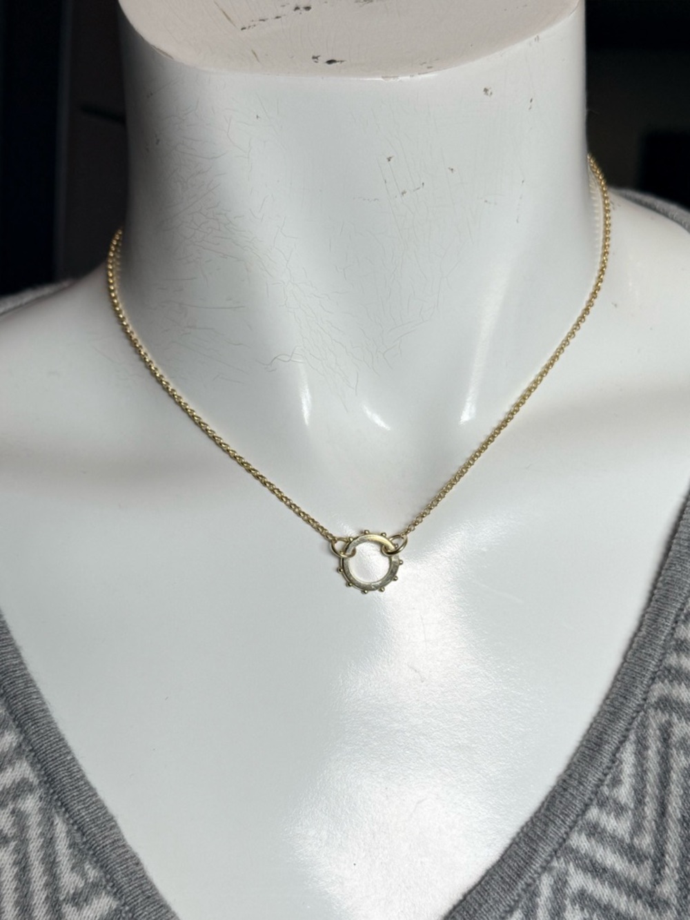 New Charm Holder Pendant necklace